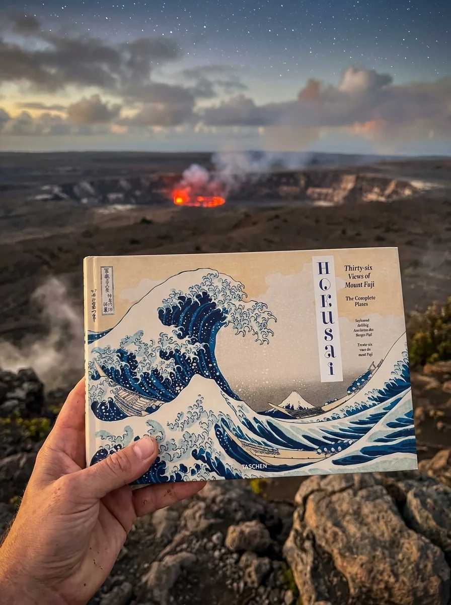 Hokusai. Thirty-six Views of Mount Fuji — Андреас Маркс, обкладинка