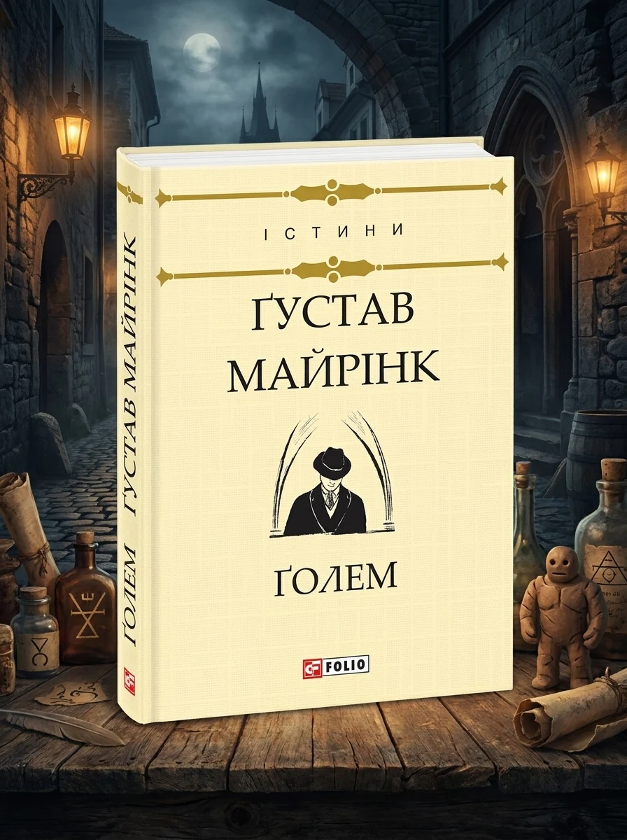 Голем — Густав Майрінк, обкладинка