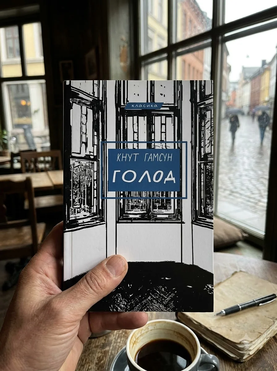 Голод — Кнут Гамсун, обкладинка