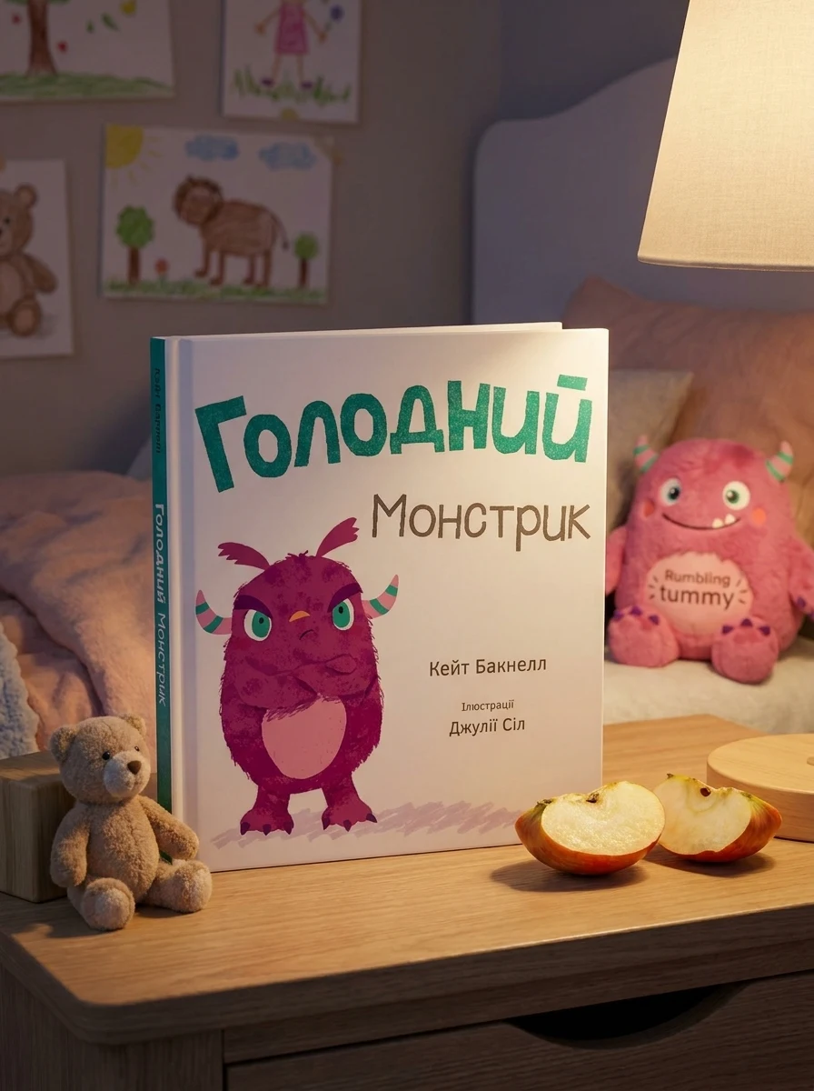 Голодний монстрик — Дитяча література