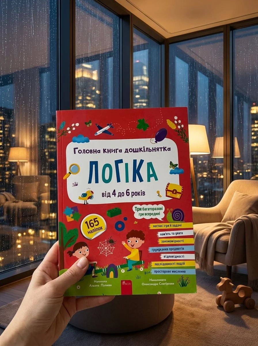 Головна книга дошкільнятка. Логіка від 4 до 6 років — фото 2