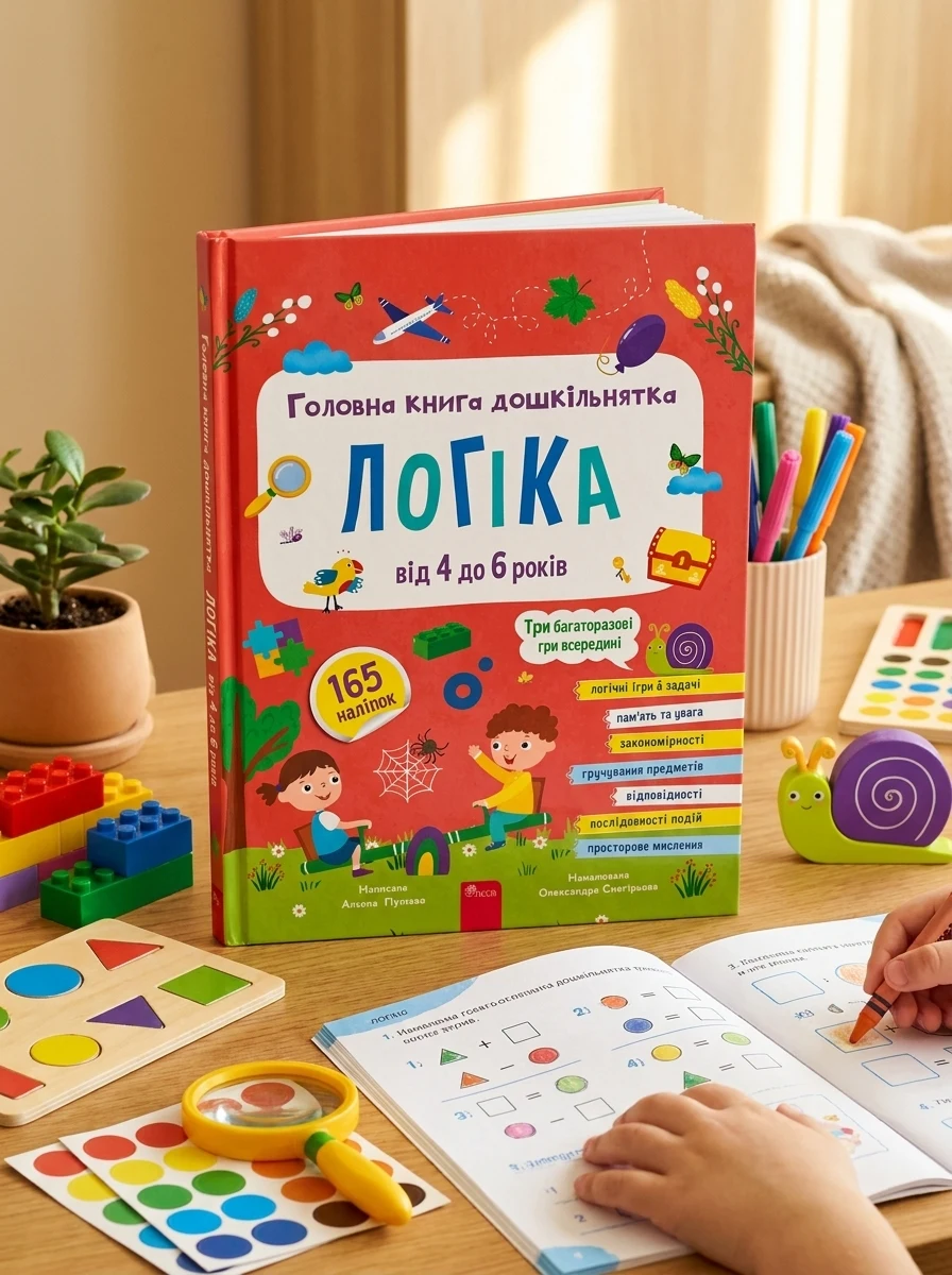 Головна книга дошкільнятка. Логіка від 4 до 6 років — Дім, сім'я, релігія