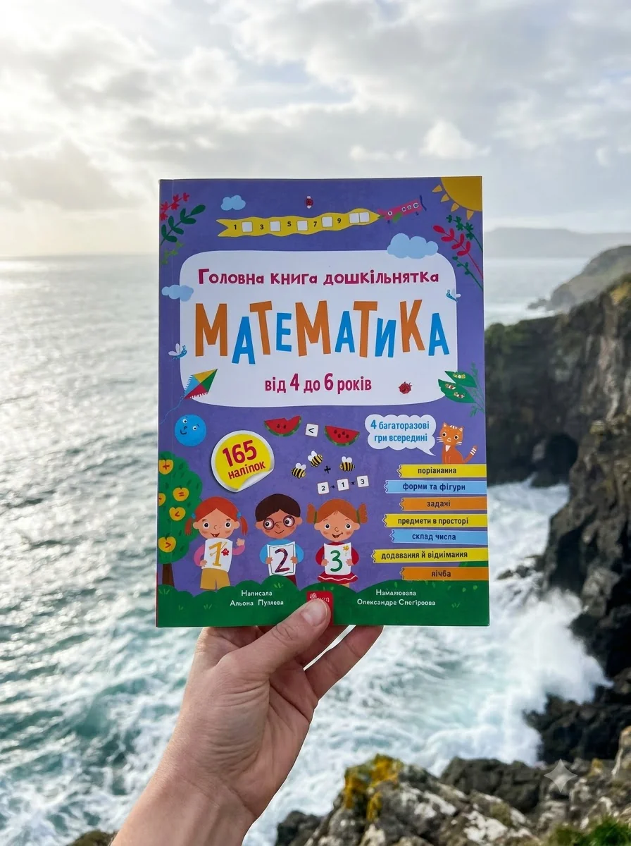 Головна книга дошкільнятка. Математика від 4 до 6 років — фото 2