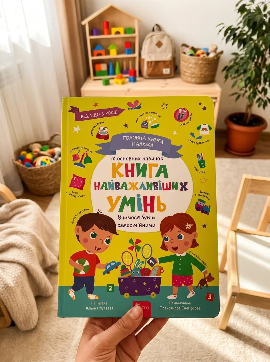 Головна книга малюка. Книга найважливіших умінь — фото 2