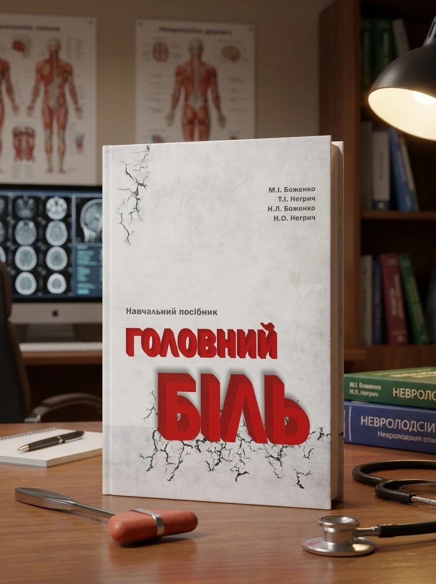 Головний біль — Боженко М.І., обкладинка