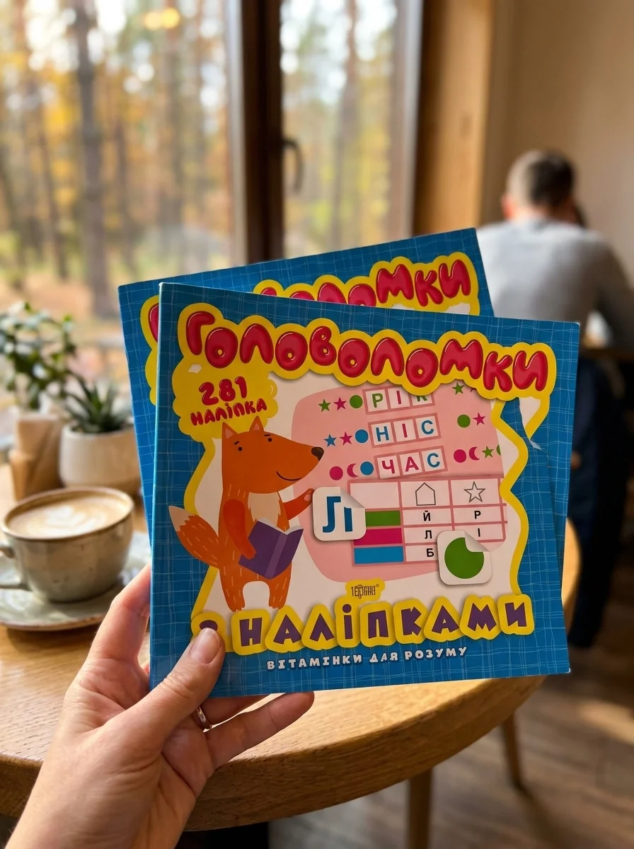 Головоломки. Лисеня — Дитяча література