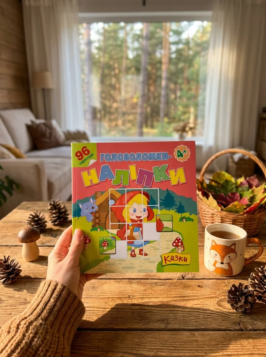 Головоломки-наліпки. На вулиці — Книги з наліпками
