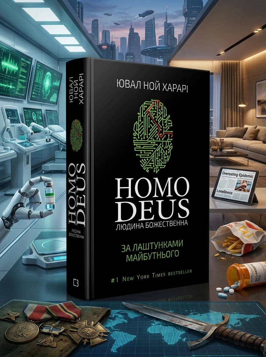 Homo Deus. Людина божественна. За лаштунками майбутнього — фото 2