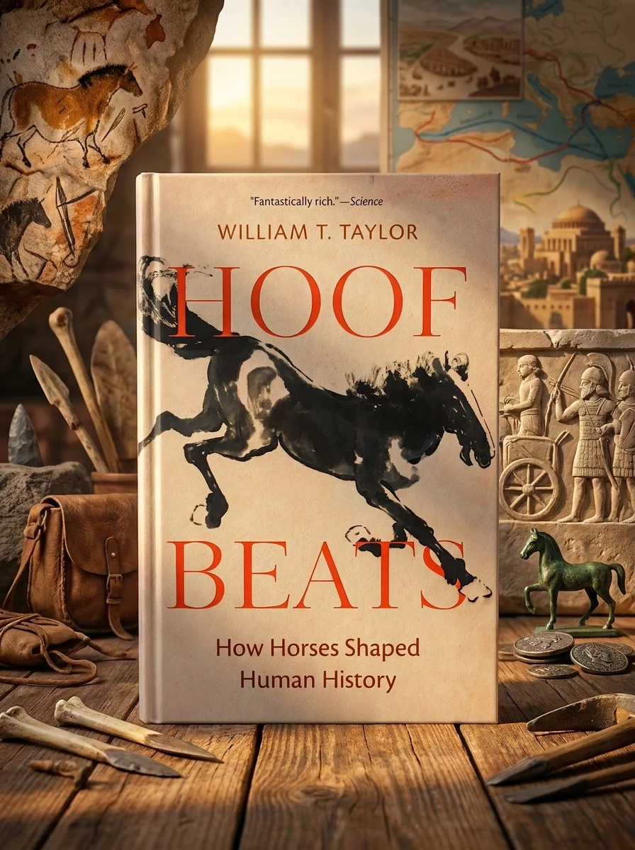 Hoof Beats. How Horses Shaped Human History — Вільям Т. Тейлор, обкладинка