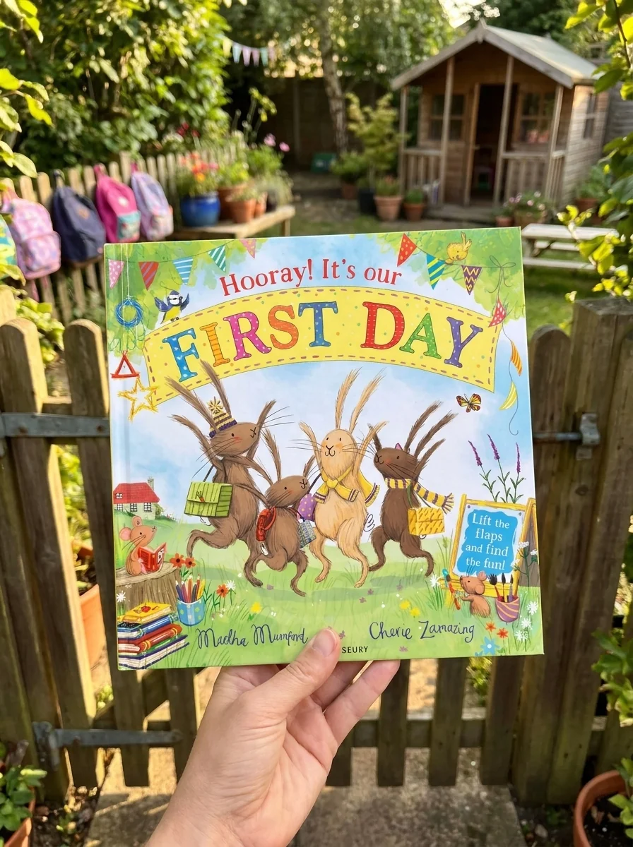 Hooray! It's Our First Day — Дитяча література