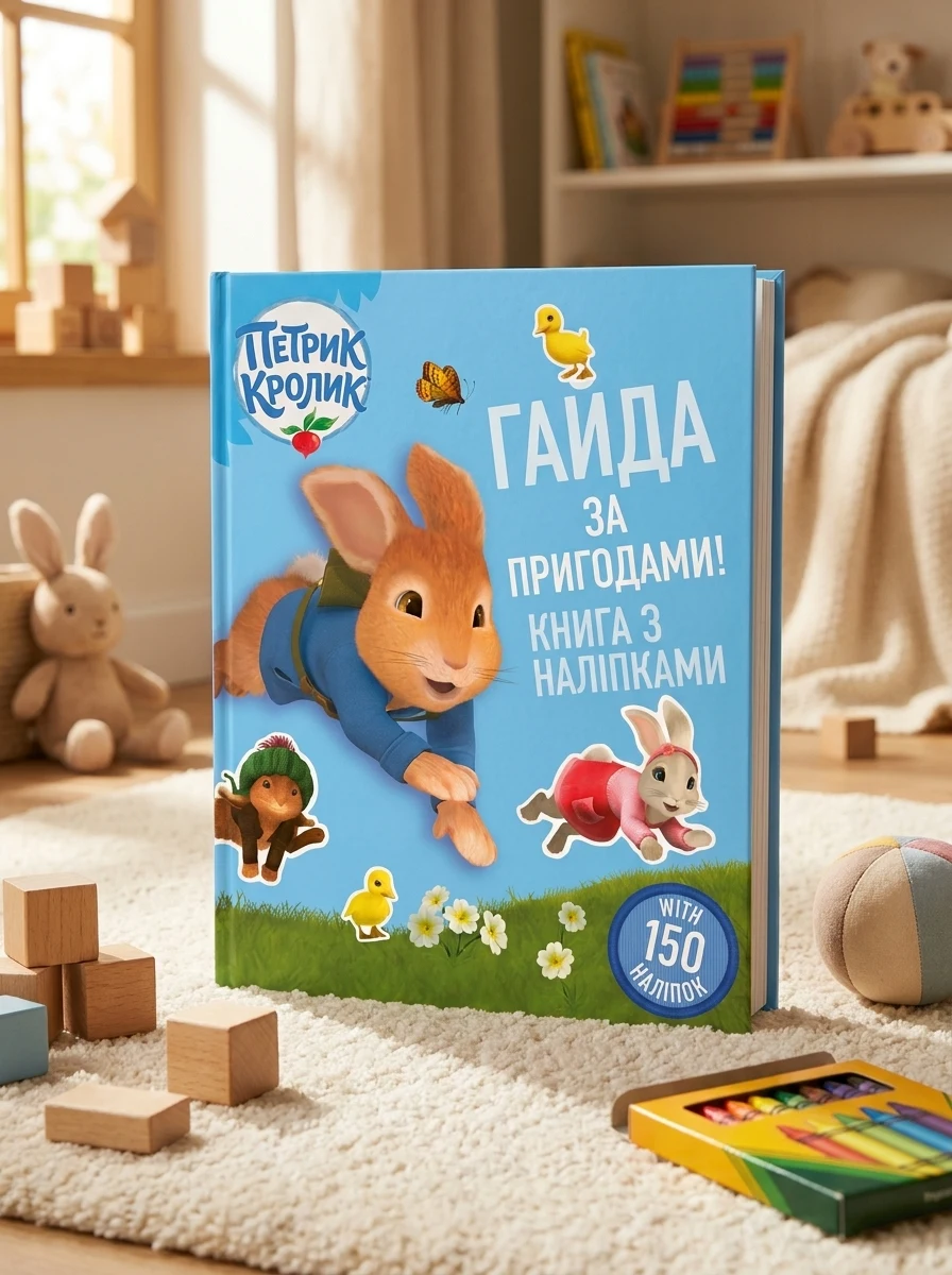 Hop to It! Sticker Book, обкладинка