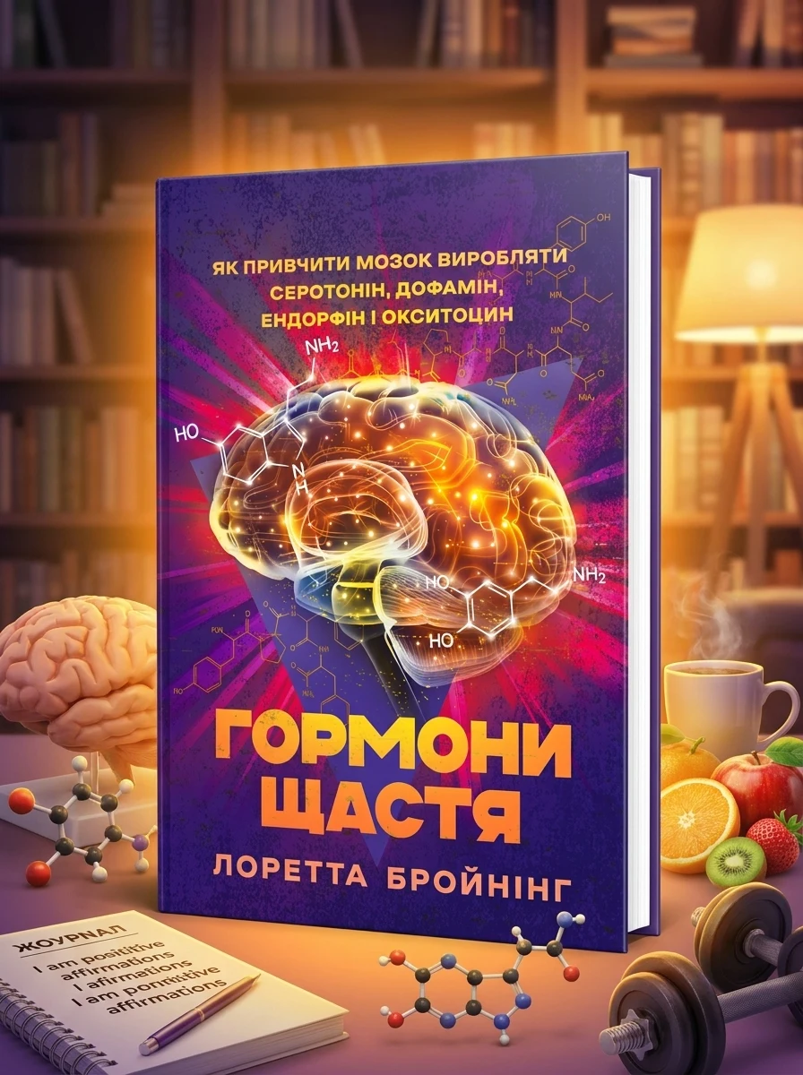 Гормони щастя. Як привчити мозок виробляти серотонін, дофамін, ендорфін іокситоцин — Наука та психологія