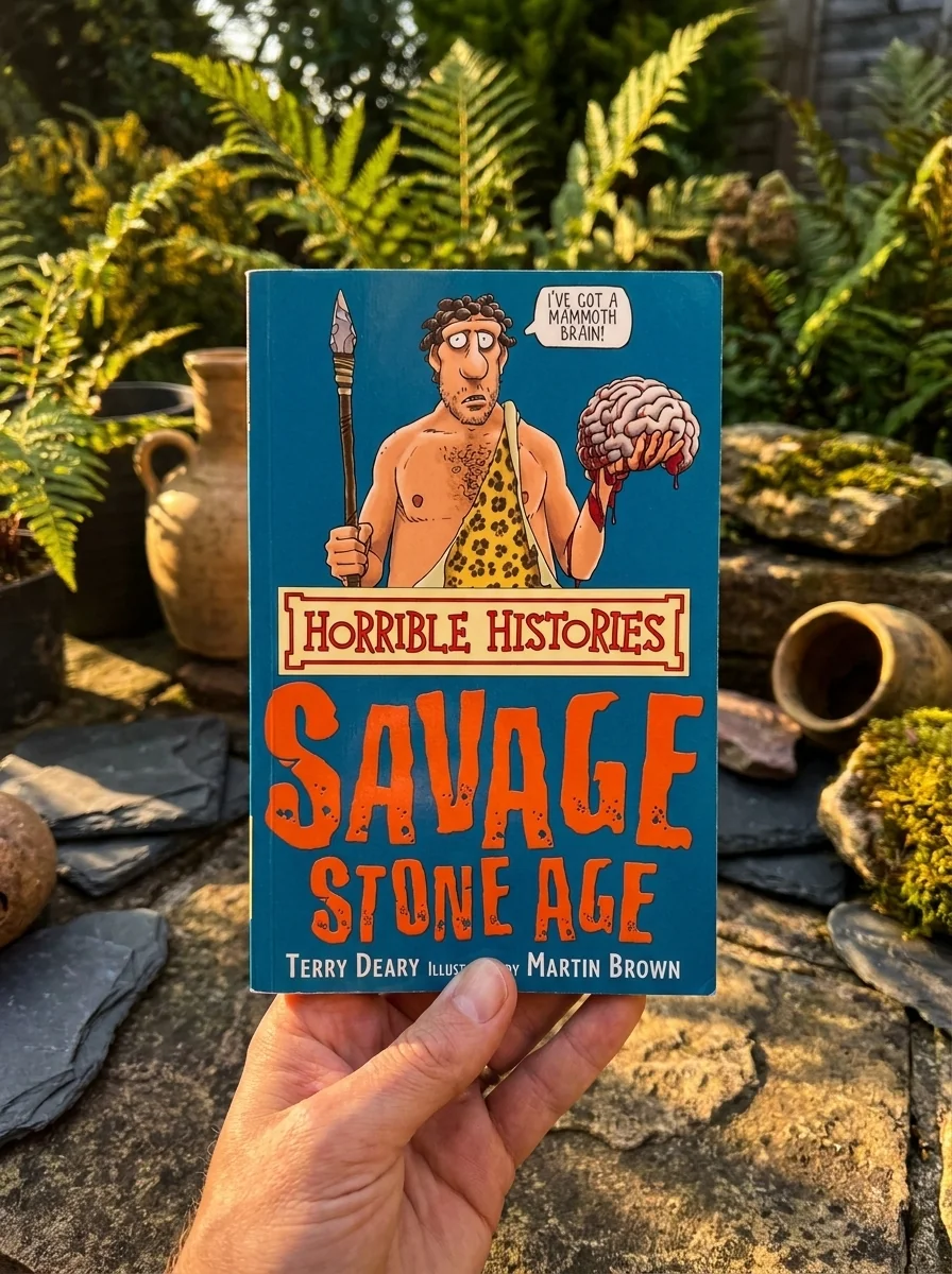 Horrible Histories. Savage Stone Age — Террі Дірі, обкладинка