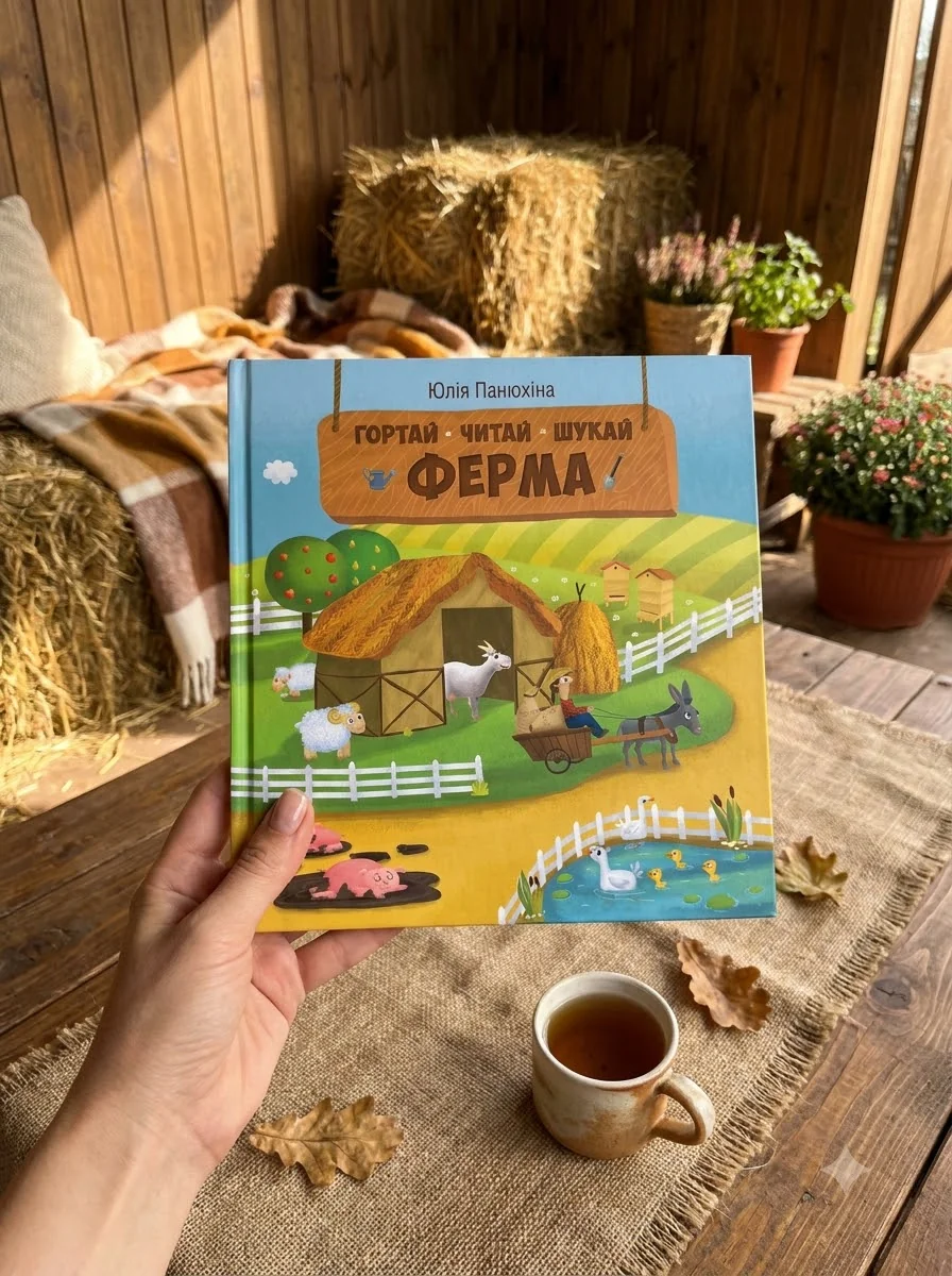 Гортай. Шукай. Читай. Ферма — Розвивальні книги