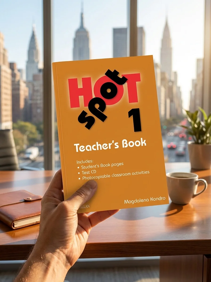 Hot Spot 1. Teacher's Book (+ Test CD) — Магдалена Кондро, обкладинка