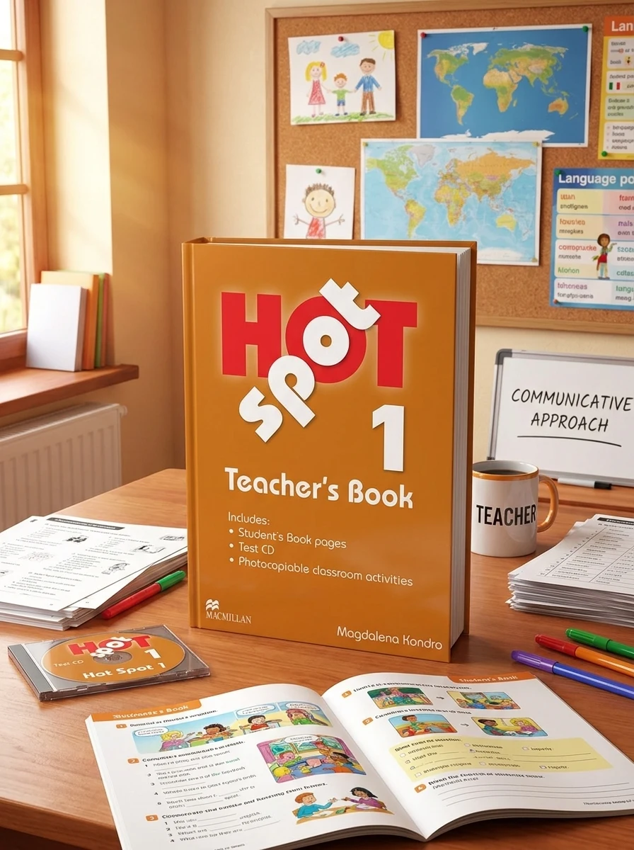Hot Spot 1. Teacher's Book (+ Test CD) — Вивчення мов