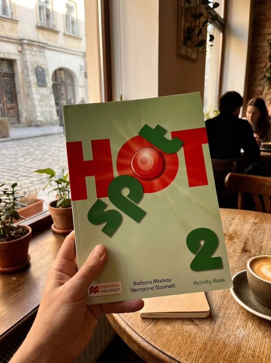 Hot Spot 2. Activity Book — Кетрін Станнетт, обкладинка