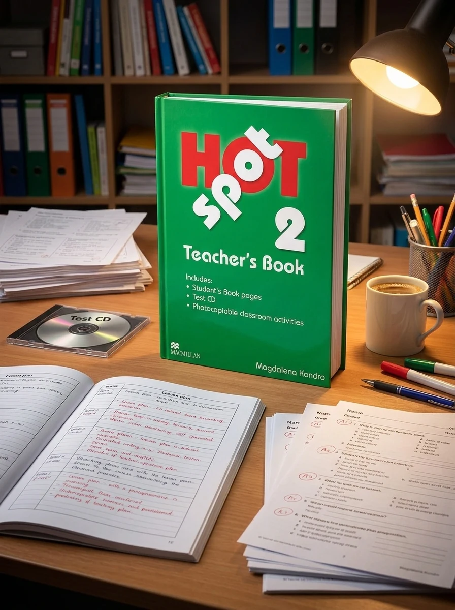 Hot Spot 2. Teacher's Book (+ Test CD)