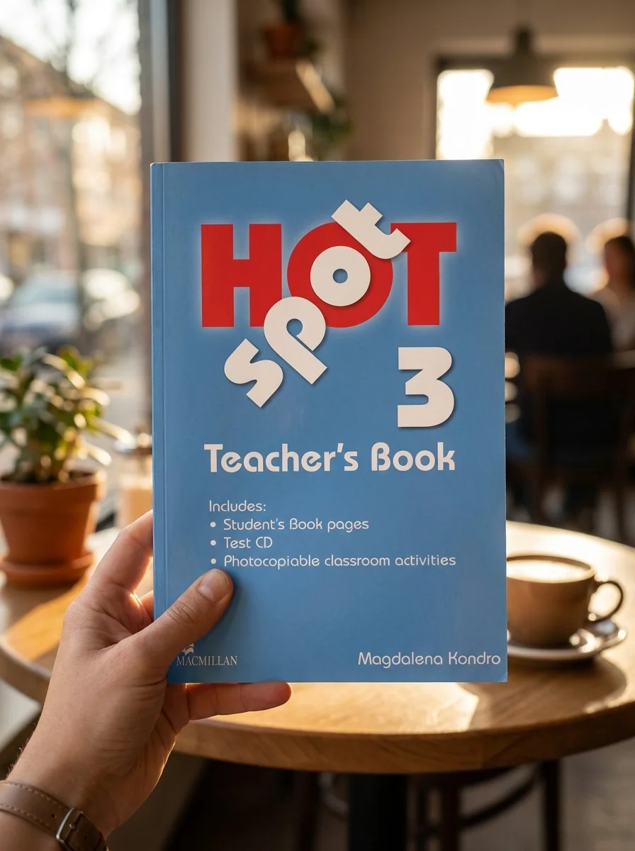 Hot Spot 3. Teacher's Book (+ Test CD) — Магдалена Кондро, обкладинка