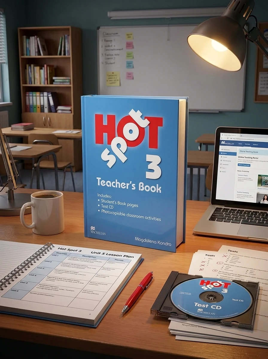 Hot Spot 3. Teacher's Book (+ Test CD) — Вивчення мов
