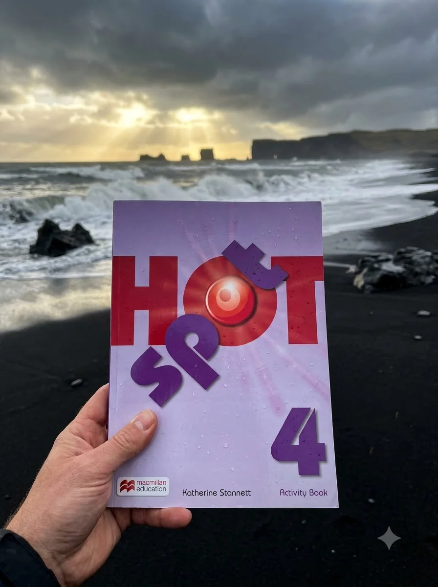 Hot Spot 4. Activity Book — Кетрін Станнетт, обкладинка