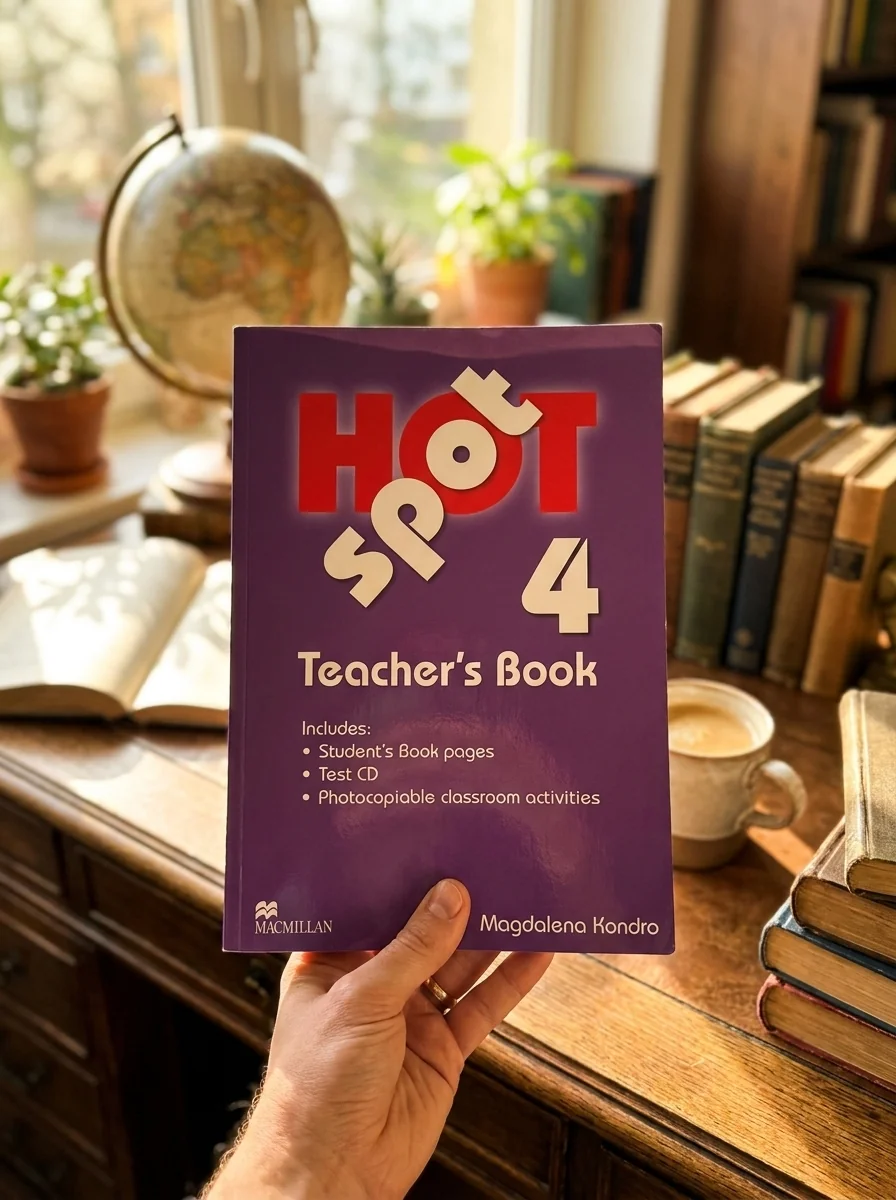 Hot Spot 4. Teacher's Book (+Test CD) — Магдалена Кондро, обкладинка