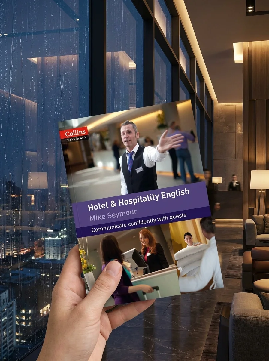 Hotel and Hospitality English — Майк Сеймур, обкладинка