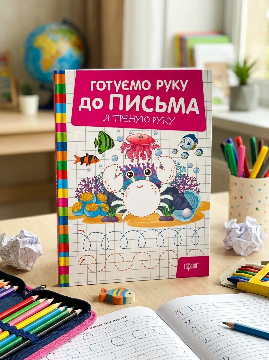Готуємо руку до письма. Я треную руку — Вивчення мов