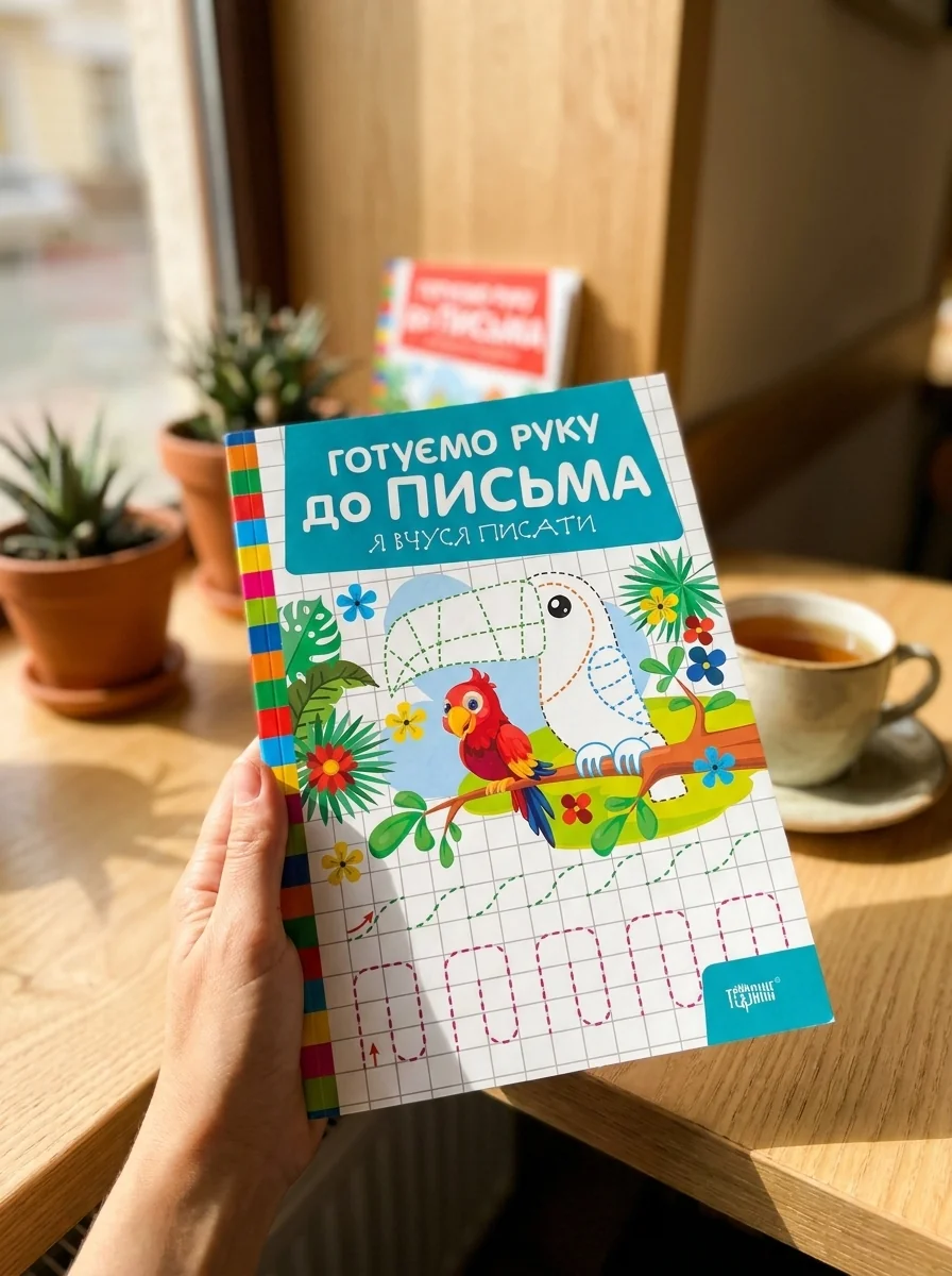 Готуємо руку до письма. Я вчуся писати — Вивчення мов