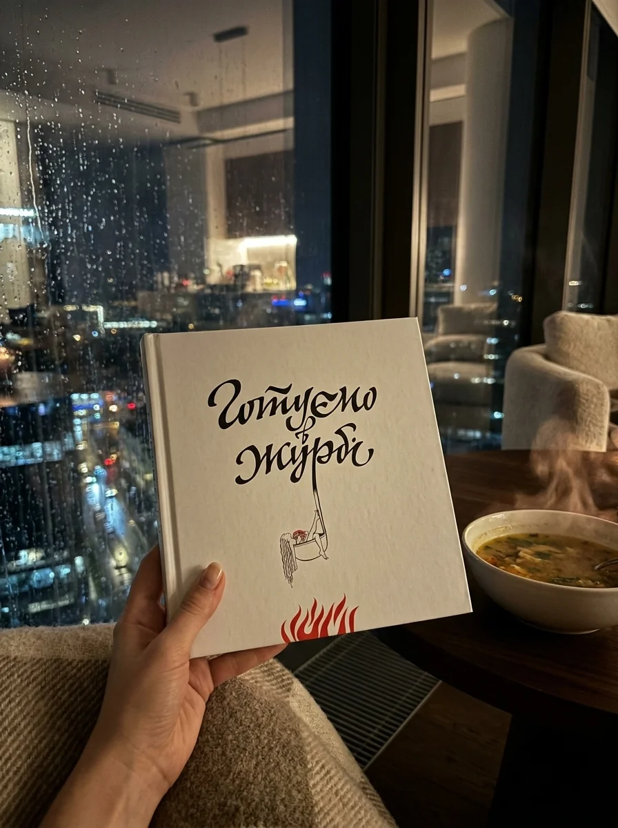 Готуємо в журбі — Євгенія Кузнєцова, обкладинка