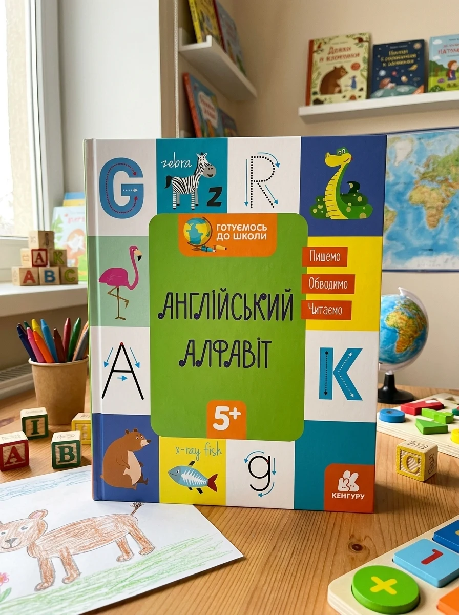 Готуємось до школи. Англійський алфавіт — Вивчення мов