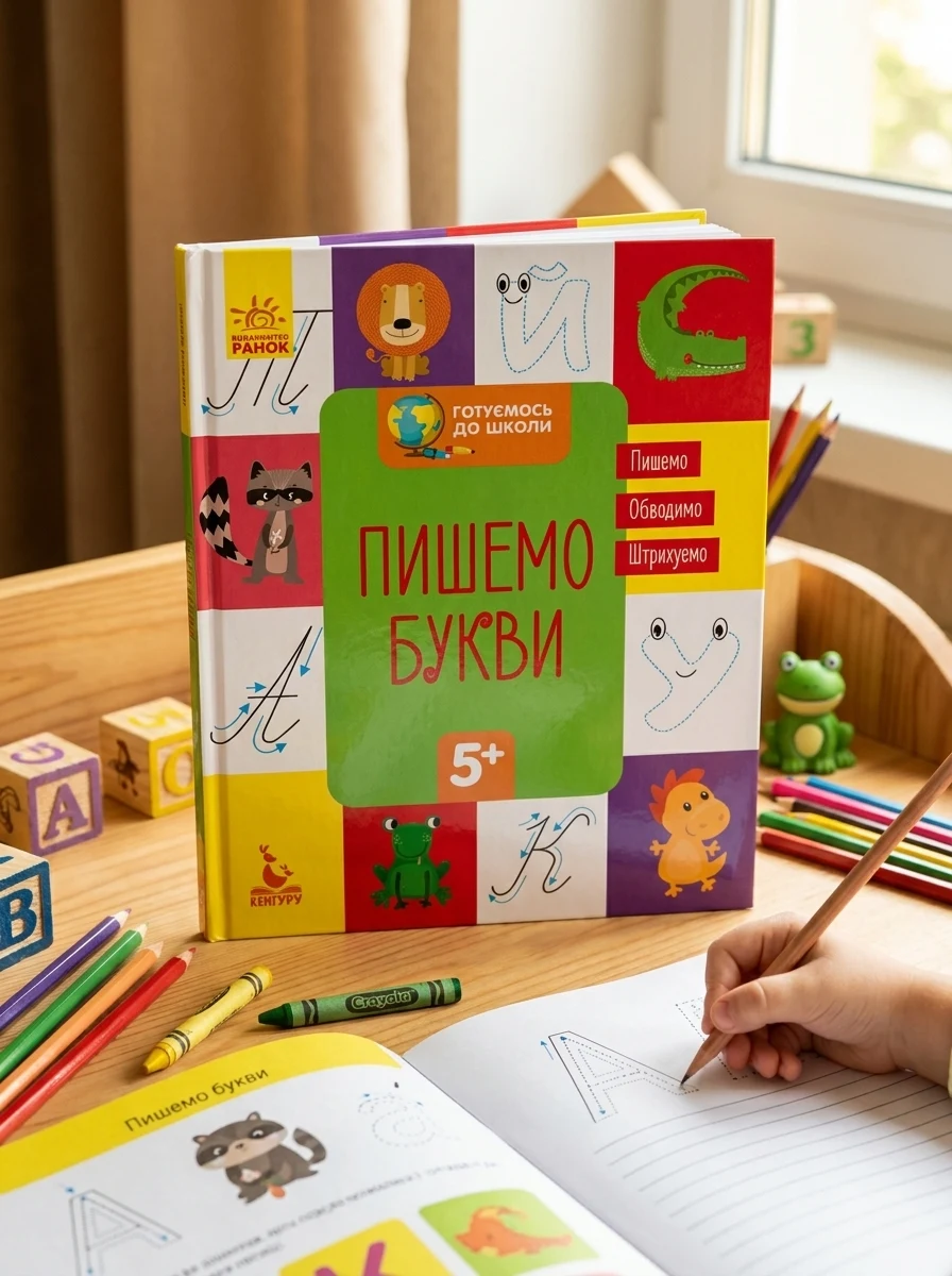 Готуємось до школи. Пишемо букви — Вивчення мов