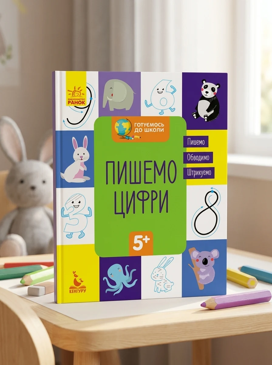 Готуємось до школи. Пишемо цифри