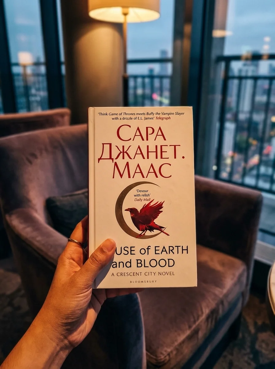 House of Earth and Blood — Сара Джанет Маас, обкладинка
