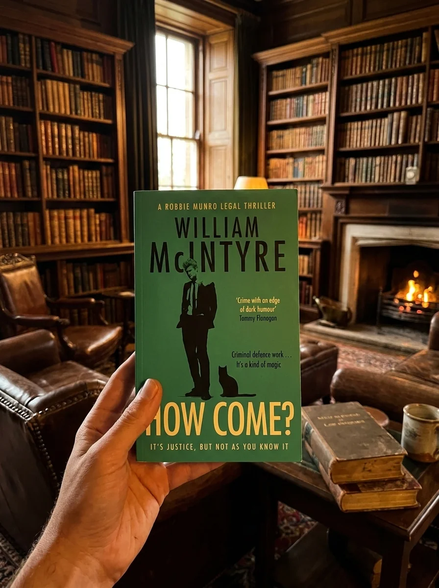How Come? The Robbie Munro Legal Thriller series. Book 13 — Вільям Макінтайр, обкладинка