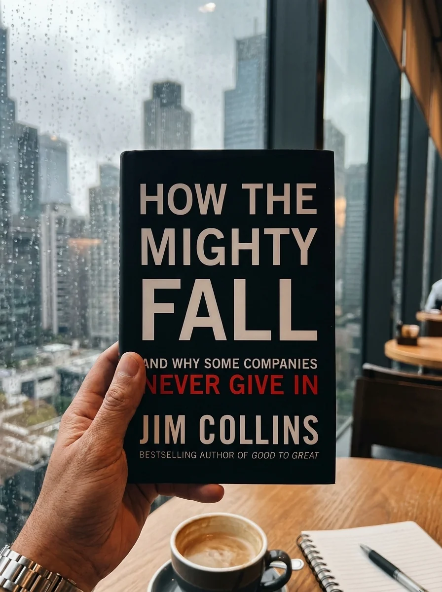 How the Mighty Fall — Джим Коллінз, обкладинка