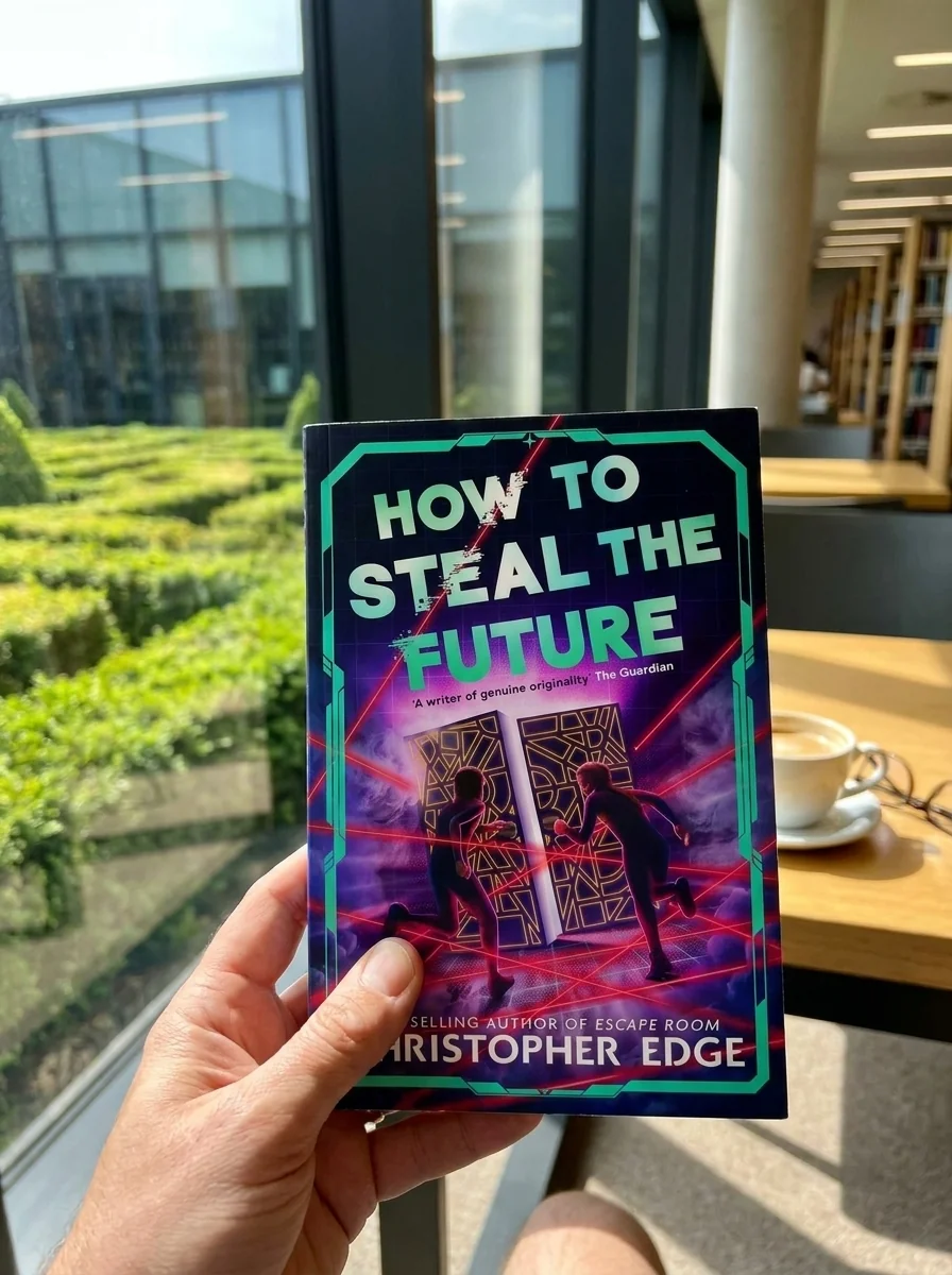 How to Steal the Future — Крістофер Едж, обкладинка