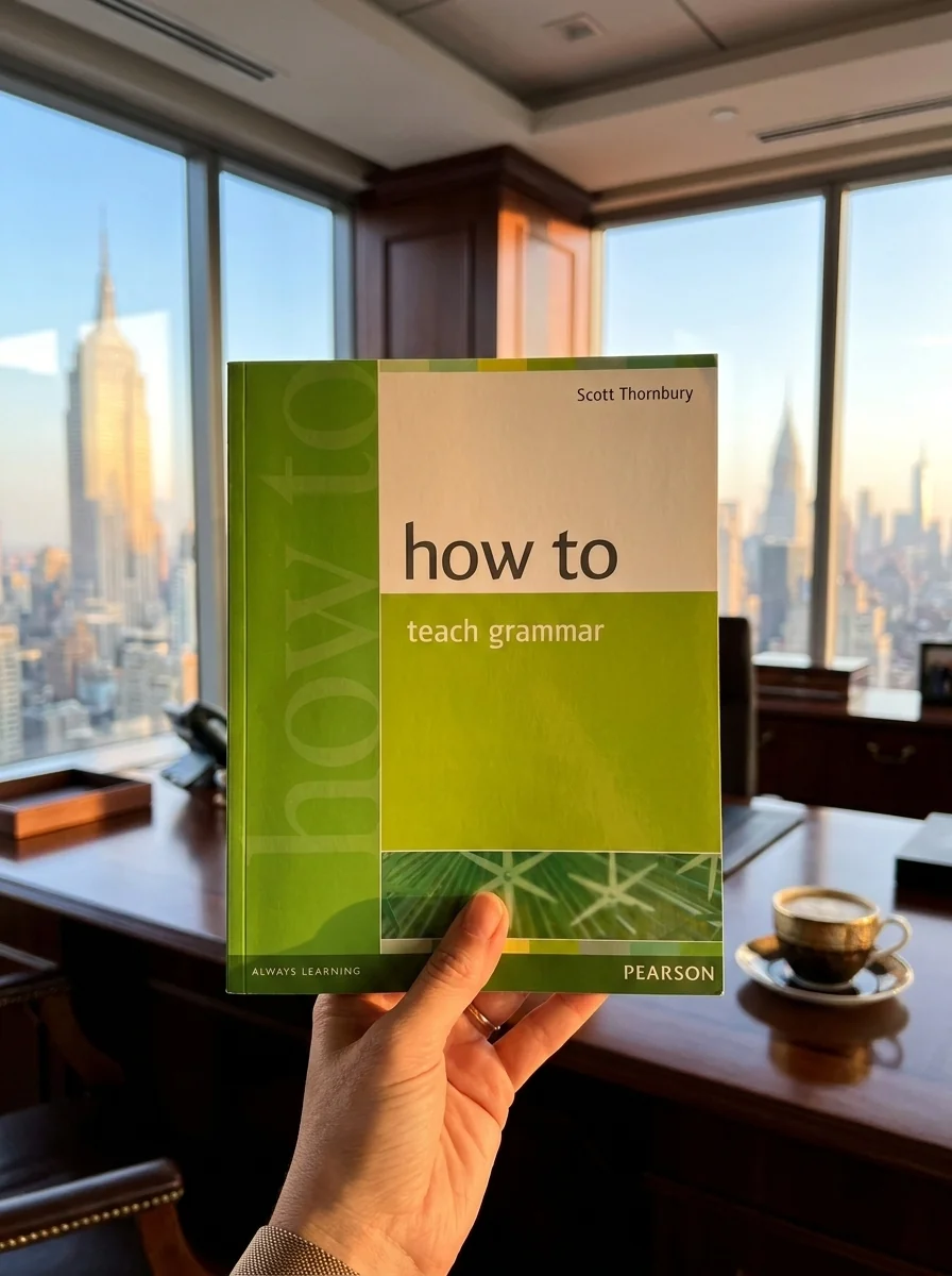 How to Teach Grammar — Скотт Торнбері, обкладинка