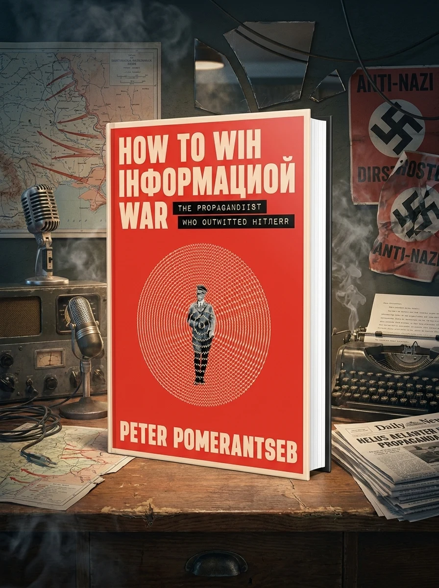 How to Win an Information War: The Propagandist Who Outwitted Hitler — Пітер Помаранцев, обкладинка