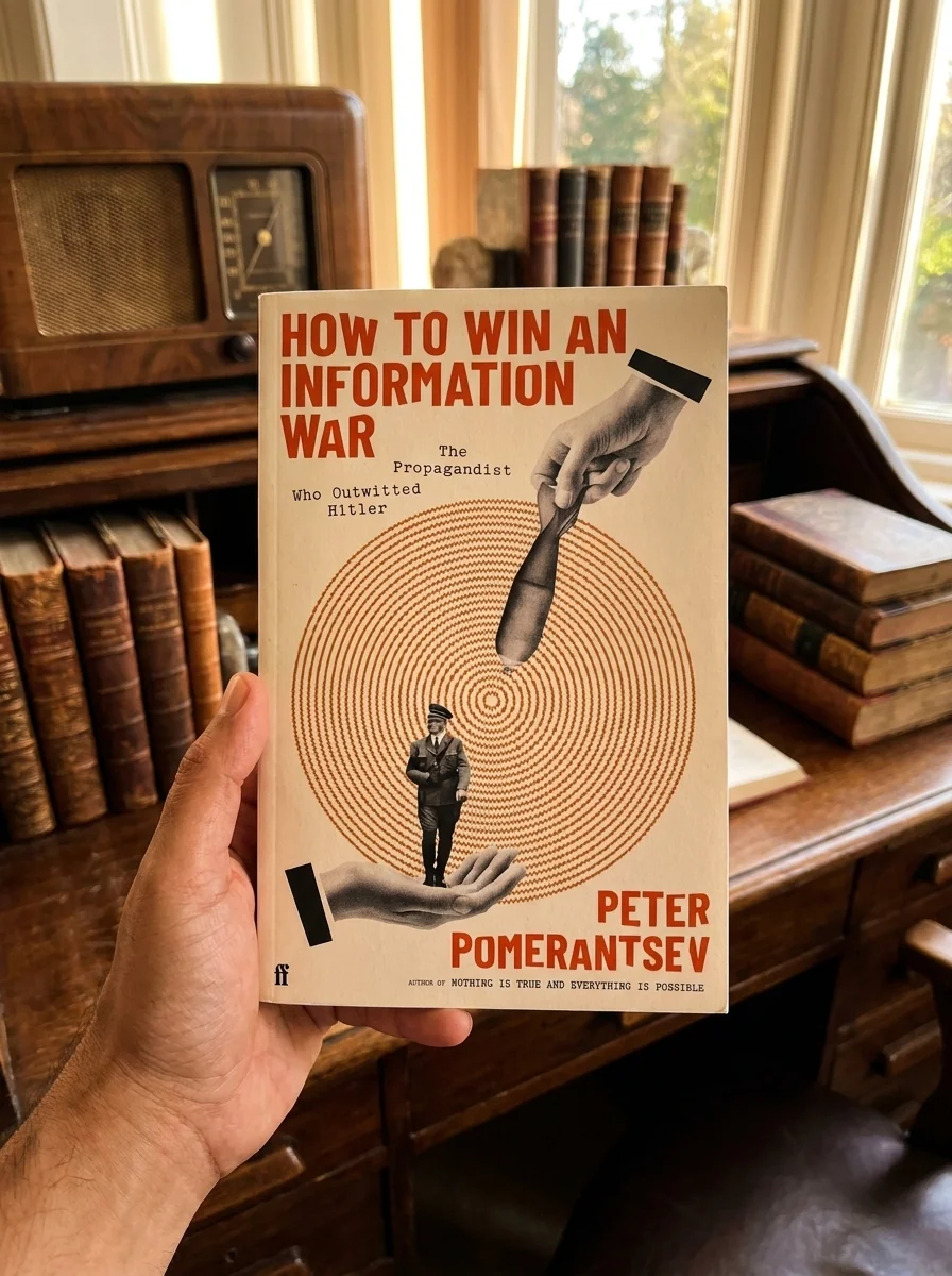 How to Win an Information War: The Propagandist Who Outwitted Hitler — Пітер Помаранцев, обкладинка