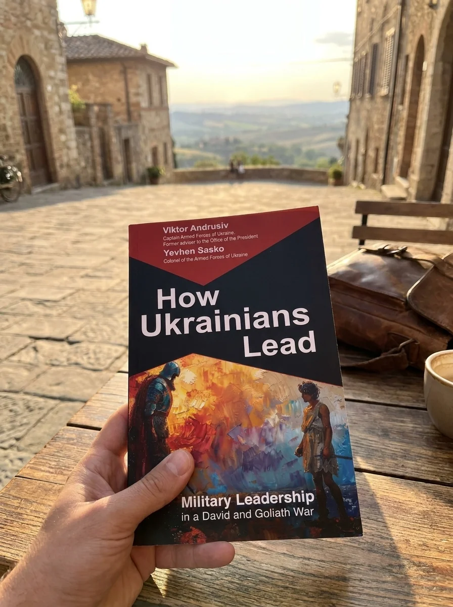 How Ukrainians Lead. Military Leadership in a David and Goliath War — Віктор Андрусів, обкладинка