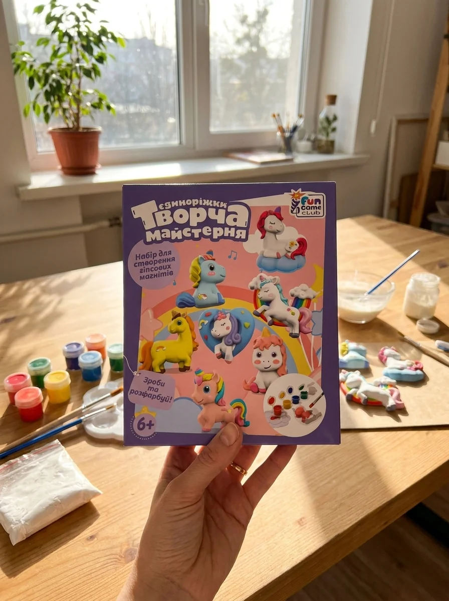 Гра FunGame Творча майстерня Єдиноріжки (28130), обкладинка