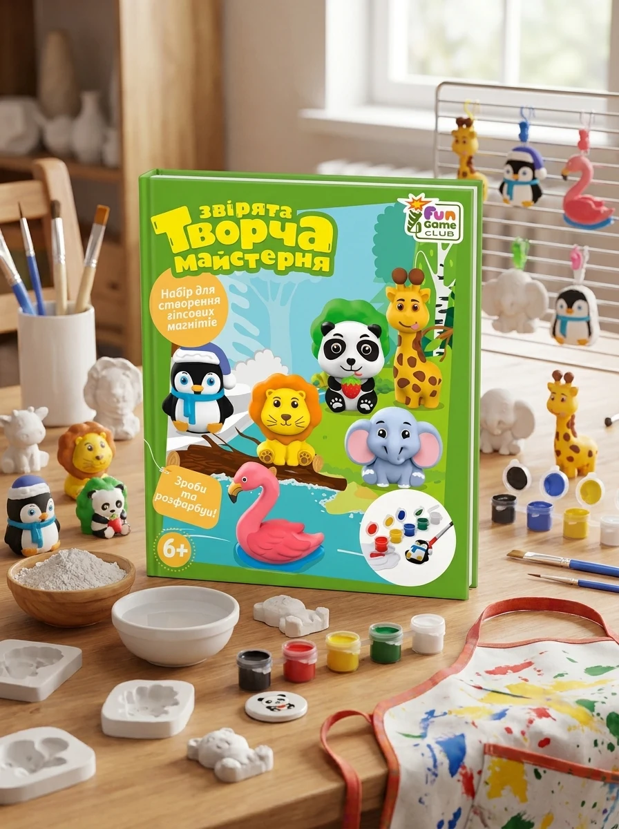 Гра FunGame Творча майстерня Звірята (44184), обкладинка