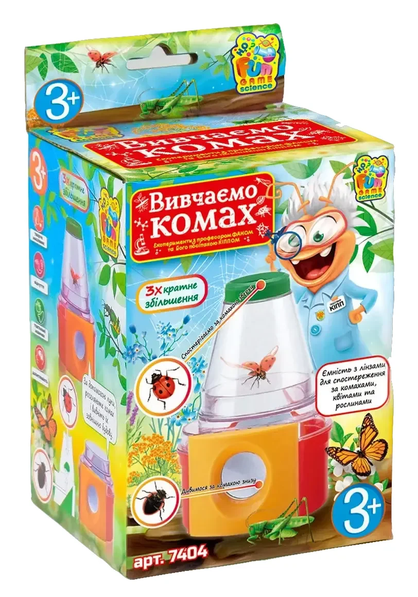 Гра FunGame Вивчаємо комах (7404)