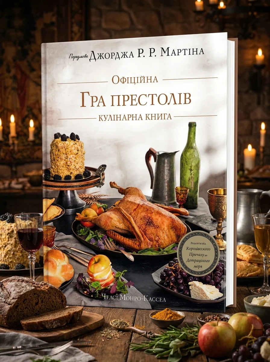 Гра престолів. Офіційна кулінарна книга. Рецепти від Королівського Причалу до Дотрацького моря — Художня література