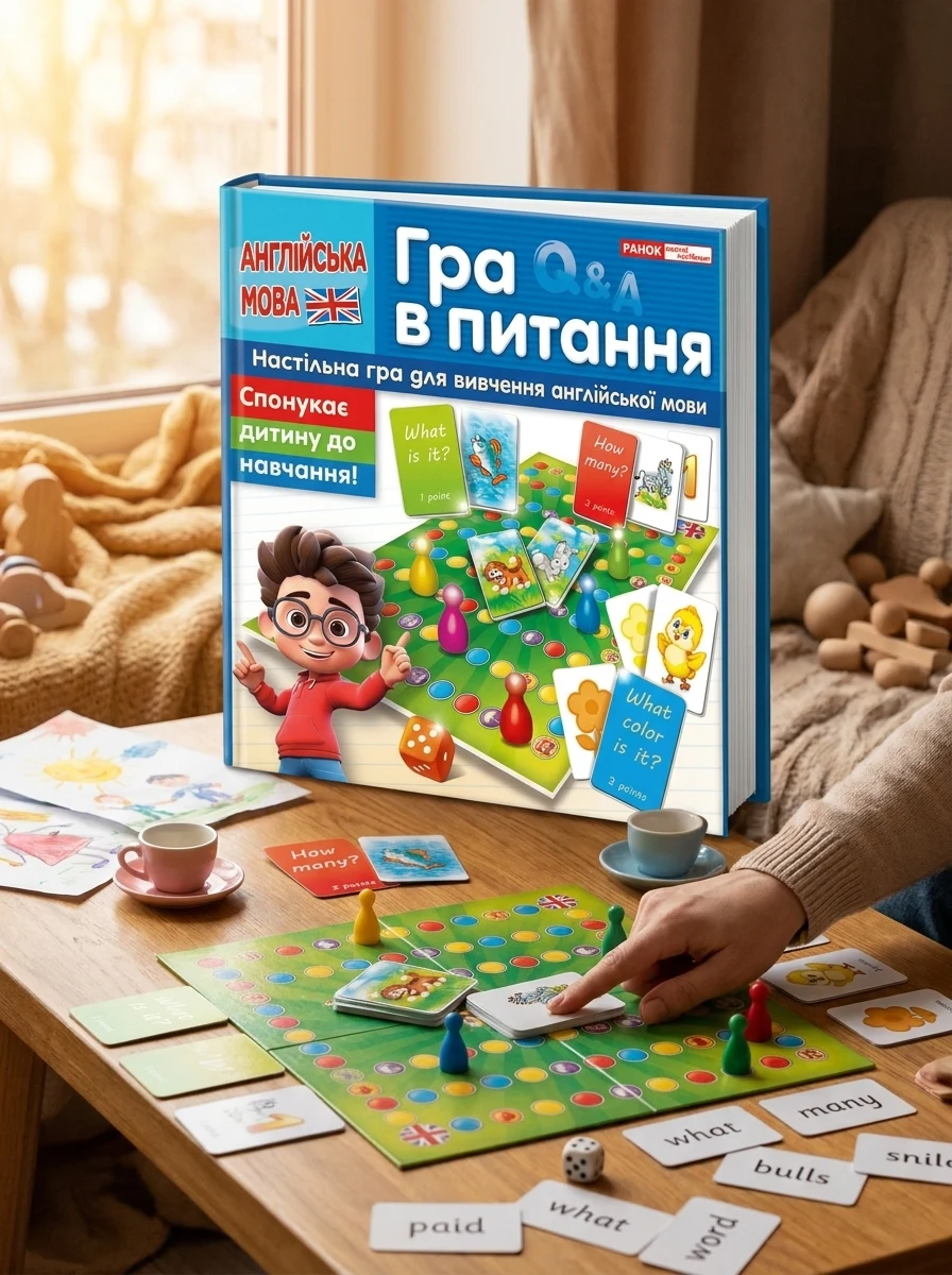 Гра в питання. Англійська мова — Дидактичні матеріали