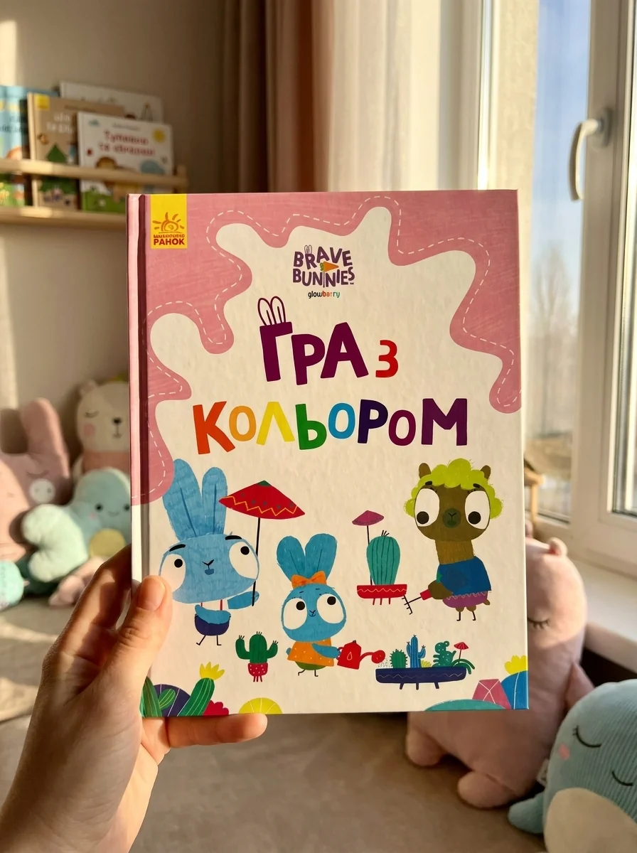 Гра з кольором. Захоплюючі ігри зайцедрузів — Дитяча література