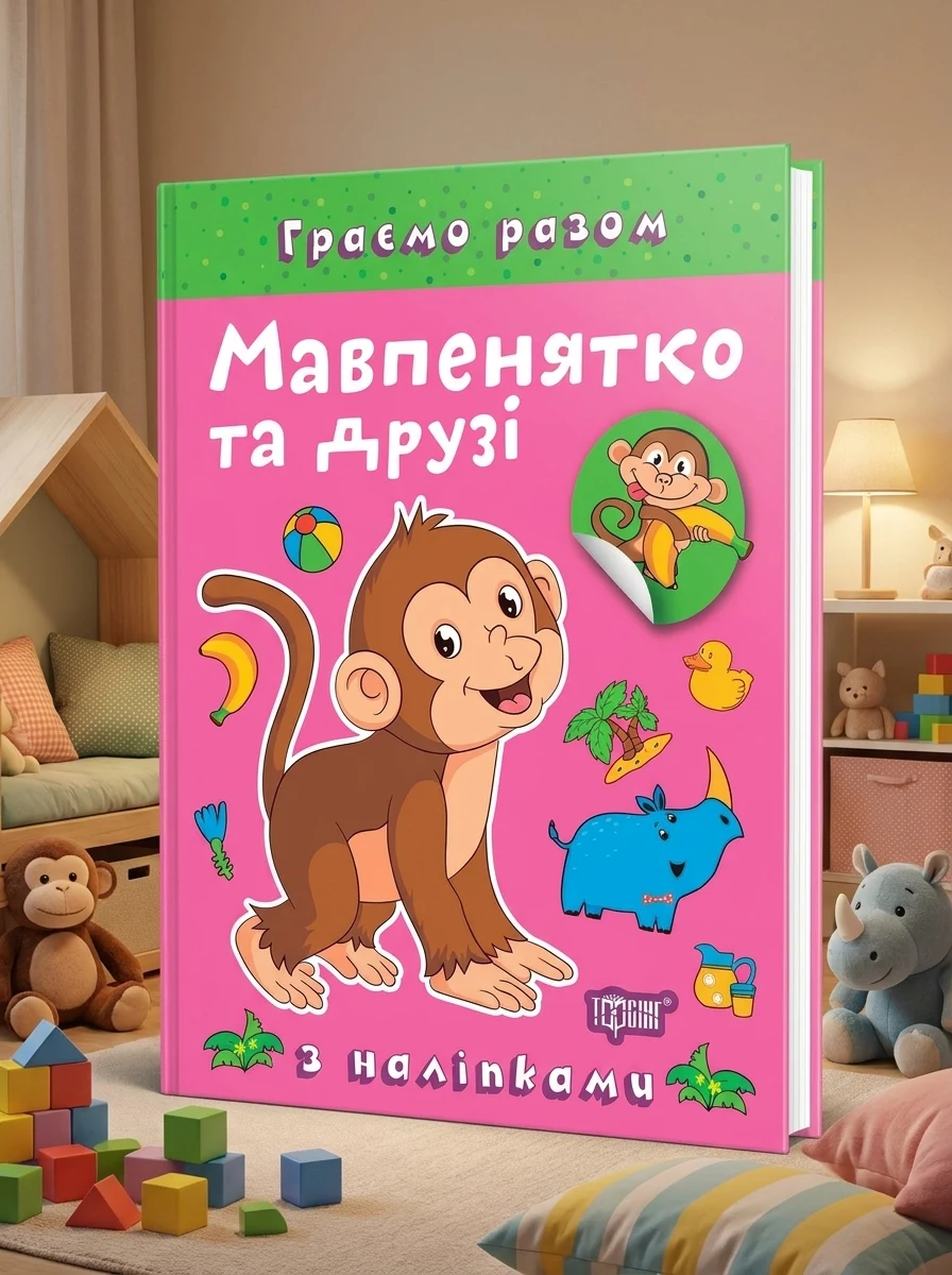 Граємо разом. Мавпенятко та друзі — Дитяча література