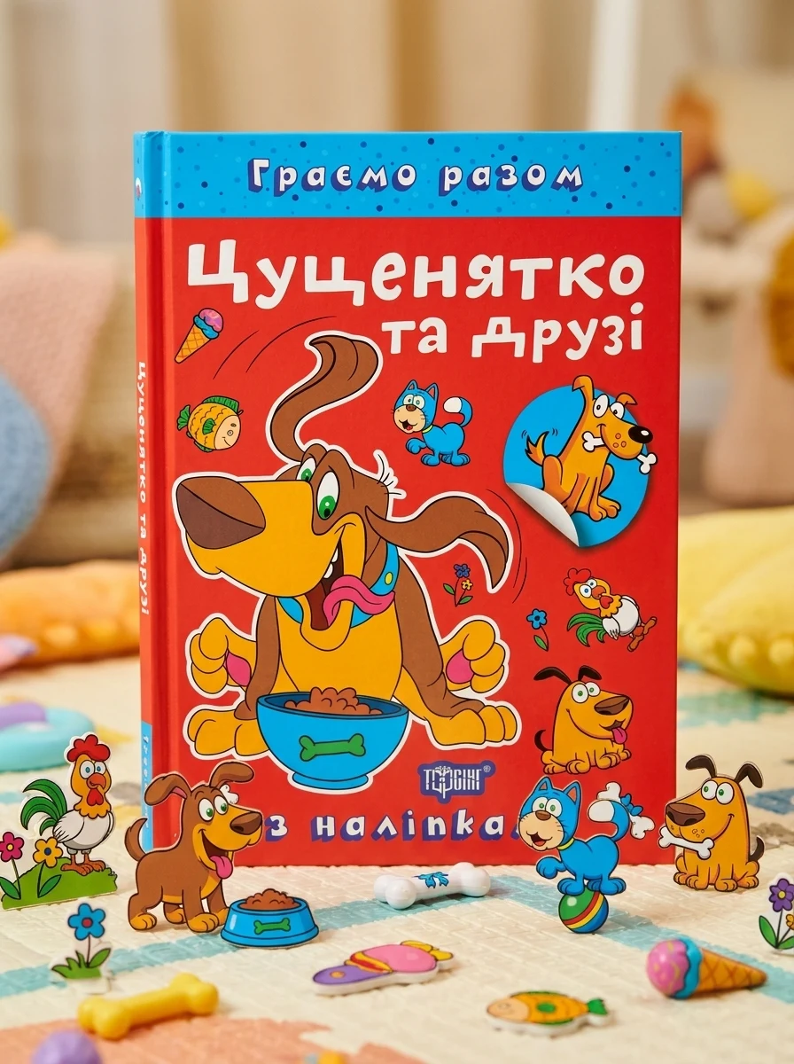 Граємо разом. Цуценятко та друзі