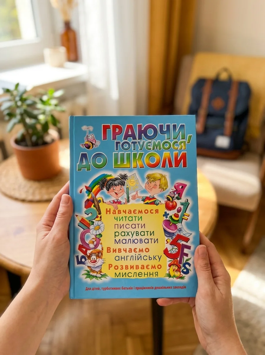 Граючи, готуємося до школи — Дитяча література